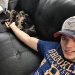 Dominic Sherwood Instagram – She likes to hold my hand when she sleeps! I can’t move… but I don’t wanna do it’s all good