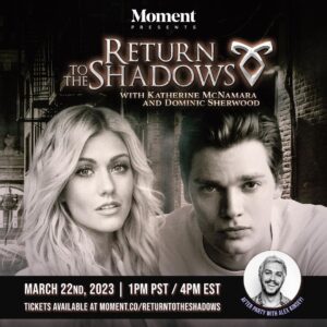 Dominic Sherwood Instagram - The last episode of @returntotheshadows is fast approaching. We are doing a live episode with special guest @alexkinsey can’t wait to see you all there. Xx

Link in bio.