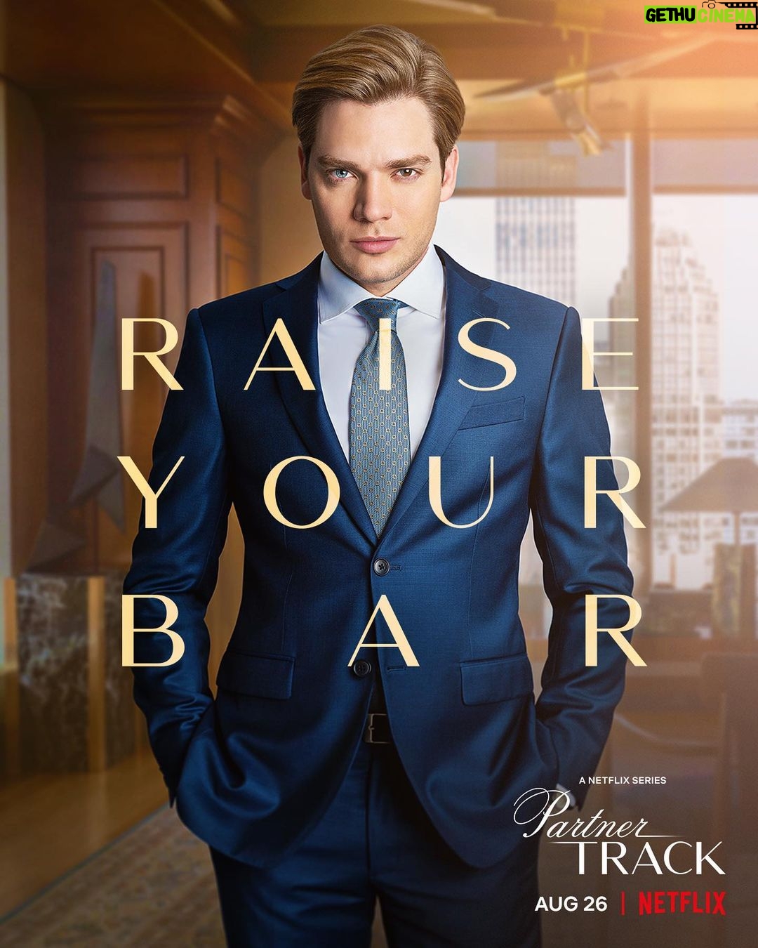 Dominic Sherwood - 186.7K Likes - Welcome to the Partner Track.
Partner Track premieres August 26, only on @Netflix @netflixgolden
#partnertrack
