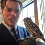 Dominic Sherwood Instagram – Met another fucking owl!!! He’s called Archie!!!!
#duck