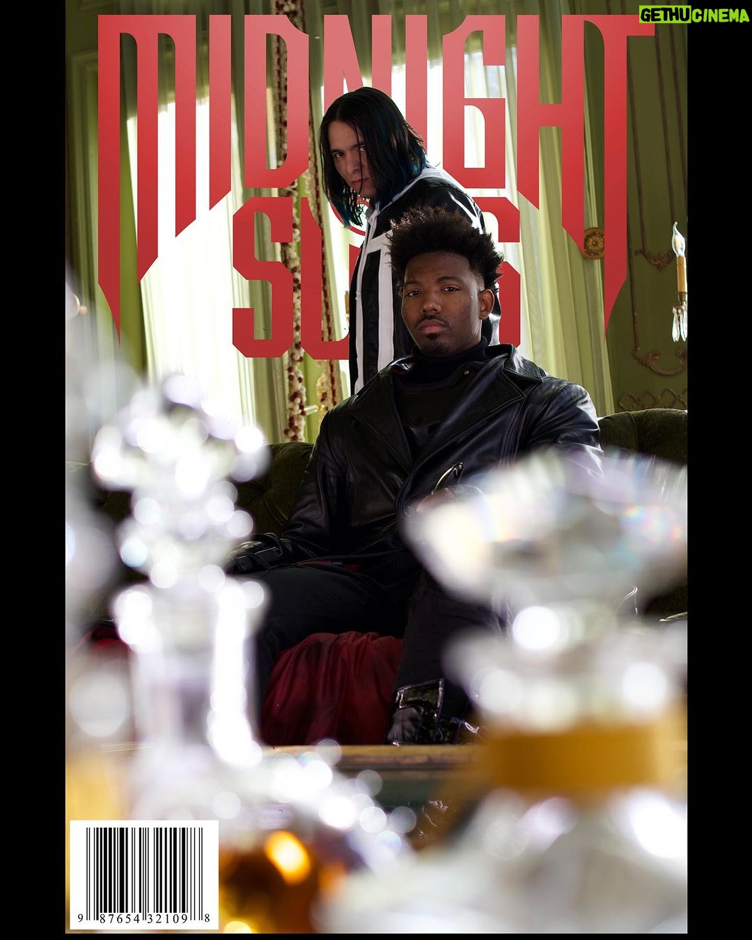 Dominique Barrett Instagram - Made the cover of “Midnight suns” magazine ⚔️🎬 #concept my new Blade fan film is out now only available on the KING VADER YouTube channel . Would you want a midnight suns fan film ? Photographer: @camerahead.film Blade photographer: @directed.by.augustine Edit by: @mazshakiro - this photoshoot is a concept shoot to promote my Blade fan film . #kingvader #blade Midnight Sun