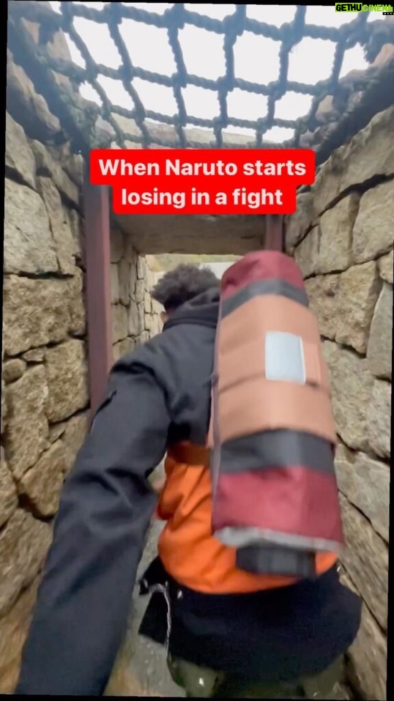 Dominique Barrett Instagram - When Naruto starts losing in a fight 😂 #naruto #guncompartment