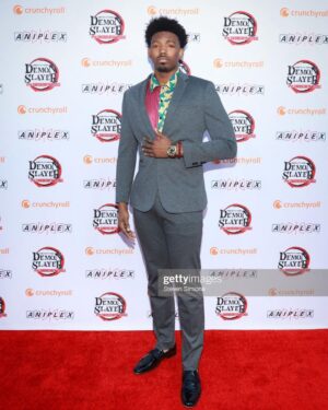 Dominique Barrett Instagram - Demon Slayer -To the Swordsmith Village- World Tour LA Premier 🔥  the new episode was fireeee! This season gonna be amazing I can already tell ! So grateful I got to see this live in person , thank you @crunchyroll & @tatianamufc for the invitation ❤️💪🏾 y’all gotta see this when it drops ! #demonslayer