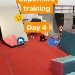 Dominique Barrett Instagram - Superhero training Day 4 @kingvadervstheworld Day 4 already ? 😭🤝 the good news I can do some flips off stuff the bad news my entire body is sore🤣 comes with the territory . I’ve also realized maybe I don’t want to do all of my stunts 🤣 I’ll do 80% tho ! because my pride gonna have me jumping off buildings... 😂 & I’m the guy who has to call “cut” too !? There’s just no way