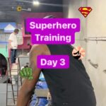 Dominique Barrett Instagram - Superhero training day 3 @kingvadervstheworld Getting comfortable being in the air 🗣🔥 & also learning to be more confident with flipping. If you think your gonna fall ... well 9 out of 10 that will happen 🤣 I’m learning to be confident with what I’ve been taught & to visualize in my mind succeeding & then execute. Those who say they can & those who say they can’t are both usually right . Next I’m flipping on the ground . 🤝🥂🗣🤣