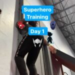 Dominique Barrett Instagram - Superhero training day 1 🏋🏾‍♀️🔥 @kingvadervstheworld 3..2..1.. ACTION !!! Today was the day I did a back flip ! Now I truly know anything is possible ! one of my goals this year was to hit a back flip & for a 6’5 man it feels this shouldn’t be possible 🗣 but what are limits !? “You know what failure is like .. so succeed “ wise words from @doc_egemba it pushed me to go stop being fearful of what could happen . Also shoutout to @pierrestepz for motivation me to stop hesitating & do it .