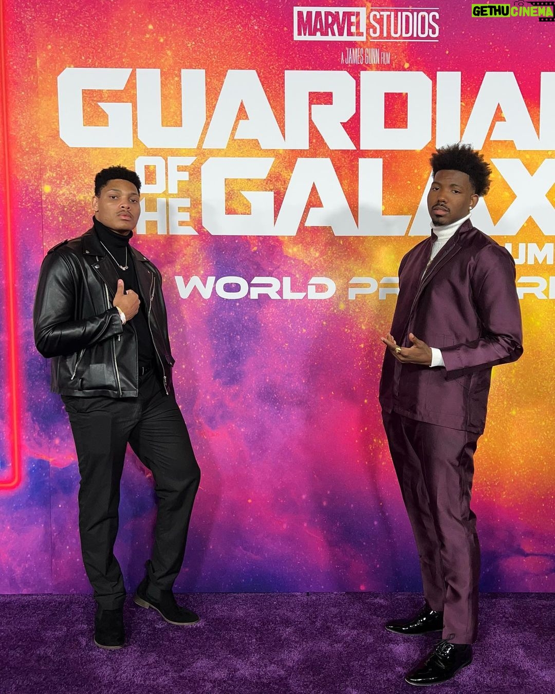 Dominique Barrett Instagram - Thank you @marvel for inviting me to the epic world premier of @guardiansofthegalaxy vol.3 ! This movie was beyond amazing & now one of my favorite marvel films! #marvel #guardiansofthegalaxy #kingvader Guardians of the Galaxy