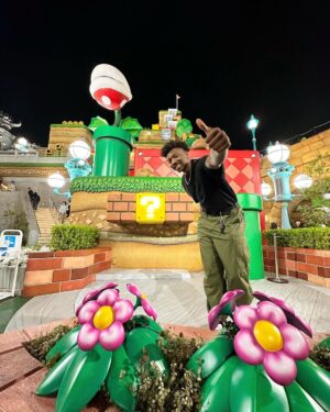 Dominique Barrett Instagram - ITS MY BIRTHDAY !! 🤴🏾🎂🎉 chapter: 26 In JAPAN !!! Since I was a kid it’s been my life goal to go to Japan , I told myself when I go & touch the soil of Japan I could never doubt myself EVER again . I DID IT , I REALLY DID IT !! 🥹😭 I’m the happiest I’ve ever been in my entire life ! I’m so pumped up with inspiration! A kid born in Chicago & raised in Maryland really made it to Japan 😭 I wouldn’t be here with out my amazing friends , family & my supporters ! I love you all ! 🥹 thank you for making my dreams come true ! I NEVER WANT TO WAKE UP !