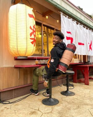 Dominique Barrett Instagram - ITS MY BIRTHDAY !! 🤴🏾🎂🎉 chapter: 26 In JAPAN !!! Since I was a kid it’s been my life goal to go to Japan , I told myself when I go & touch the soil of Japan I could never doubt myself EVER again . I DID IT , I REALLY DID IT !! 🥹😭 I’m the happiest I’ve ever been in my entire life ! I’m so pumped up with inspiration! A kid born in Chicago & raised in Maryland really made it to Japan 😭 I wouldn’t be here with out my amazing friends , family & my supporters ! I love you all ! 🥹 thank you for making my dreams come true ! I NEVER WANT TO WAKE UP !