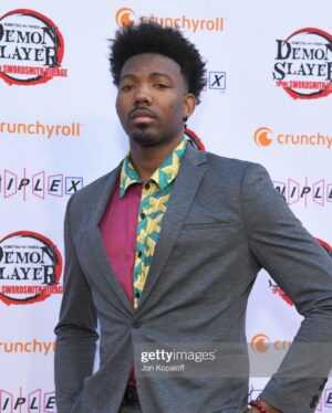 Dominique Barrett Instagram - Demon Slayer -To the Swordsmith Village- World Tour LA Premier 🔥  the new episode was fireeee! This season gonna be amazing I can already tell ! So grateful I got to see this live in person , thank you @crunchyroll & @tatianamufc for the invitation ❤️💪🏾 y’all gotta see this when it drops ! #demonslayer