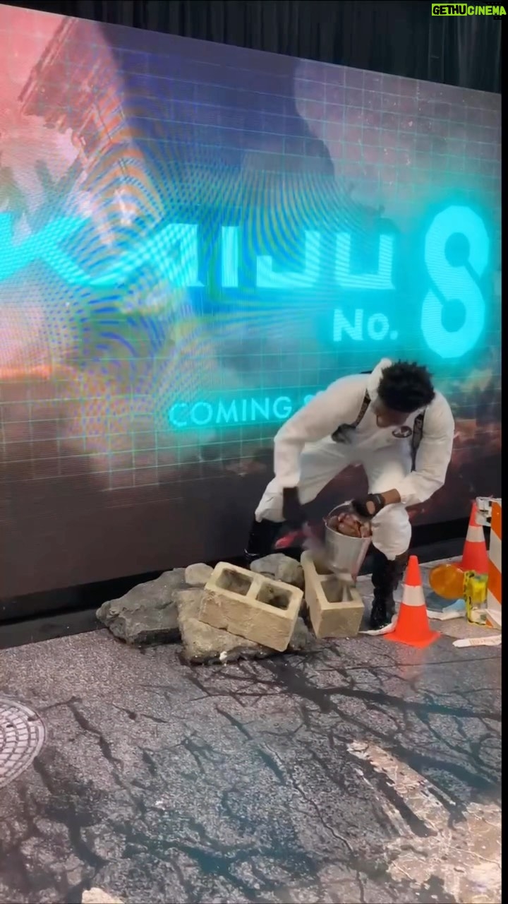 Dominique Barrett Instagram - POV: You’re a monster sweeper in Kaiju No 8. So excited for the new anime to drop on @crunchyroll ! #crunchyrollpartner #kaijuno8