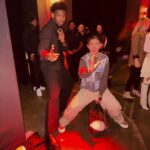 Dominique Barrett Instagram - Just Some Netflix icons ! Thank you @netflix @strongblacklead @netflixgeeked for having me at the Netflix Geeked kick off event it was a MOVIE ! 🥂🎬 exclusive sneak peeks & more !