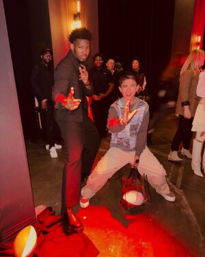 Dominique Barrett Instagram - Just Some Netflix icons ! Thank you @netflix @strongblacklead @netflixgeeked for having me at the Netflix Geeked kick off event it was a MOVIE ! 🥂🎬 exclusive sneak peeks & more !