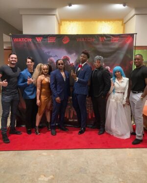 Dominique Barrett Instagram - My jujutsu Kaisen film hit 1 MILLION VIEWS!!!! 🗣️🔥🔥🔥 thank you so much!!! Enjoy these pictures from the premiere 🔥 so much hard work was put into this film from the writing process with @alphaxalfa to the cinematography with @touchblevins all the way to the fight choreography with @vswarn ! & my AMAZING CAST OF TALENTED ACTORS & creatives truly blessed to surround myself with such hard working & talented people ! Also thank you to all of my make up artist & vfx artist for making the IMPOSSIBLE happen 🫂🔥 . A HUGE THANKS TO Everyone involved in this project in general ! I think its one of my best pieces out to date & it wouldn’t have been possible without you .