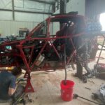 Donald Cerrone Instagram - When you decide to Race Saturday but your car is still broken from last race #burnthemidnightoil @bmfracing214 BMF Ranch
