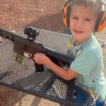 Donald Cerrone Instagram - I think it’s important to have my children understand gun safety and the importance handling firearms. My son @danger_riot_havoc loves playing on the range. Thank you @nemo_arms for building Danger a safe and reliable rifle the learn on BMF Ranch
