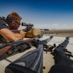 Donald Cerrone Instagram – So we built this new shooting tower. It’s 20’ in the air.  Let’s me look out over the ranch.  Set targets 80yd-1500yd.  The level of competition with the boys gets real. 

Rifels: @henry_rifles  6.5 , .243 , .308 ,.223
Cans: @nemo_arms 6.5 , .308 , .223 .243 I have the utility can .22-250-.308
Sights: red dot and long range @sigsauerinc BMF Ranch