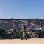 Donald Cerrone Instagram - When Racing is now a family thing!! We loaded up and headed to the races this weekend. @canamoffroad and thanks you @xlrtoyhaulers for building me a trailer to take all the toys !! @monsterenergy Danger is 4 and Riot is 2 and both drive it’s amazing BMF Ranch