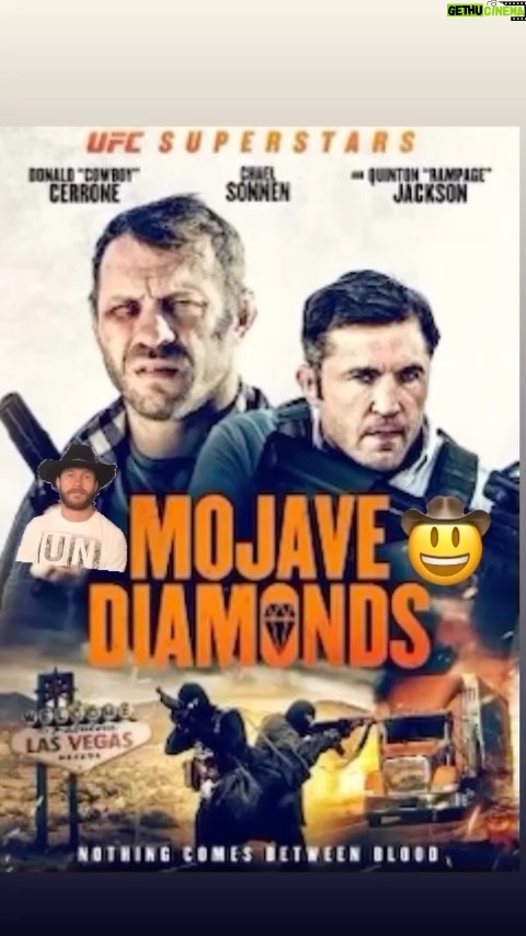 Donald Cerrone Instagram - Get ready for the new action packed “Mojave Diamonds” a film by @asifakbar_filmmaker , starring @sonnench , @rampage4real and @westoncagecoppola Releasing from @lionsgate this Memorial Day weekend.