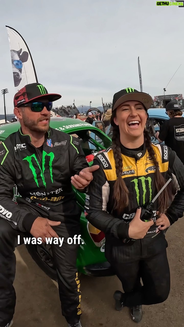 Donald Cerrone Instagram - Are you Smarter than a 3rd Grader @cowboycerrone vs @sarapricemx . With bonus content 🤘🏼 Fun fact: did you know Cowboy is insanely smart! Don’t mess with a smart fighter! Sara had her work cut out for her in this one 🧠 Who thinks they could beat Cowboy and Sara? Glen Helen Raceway