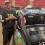 Donald Cerrone Instagram - Out here in Calgary reppin’ all my favorites on the bug🤘Catch the races live and free on @rumble.sports at 5 pm MT Nutrien Western Event Centre