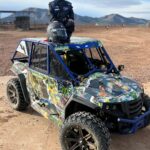 Donald Cerrone Instagram - It’s take your Dad to work day! Danger will be the youngest competitor to ever race the @themint400 “ dad want my number 4 because I’m 4” and I want Leonardo on my car because he’s the leader and blue is my favorite color “ Want to thanks @kmcwheels @vpracingfuels @ridestacyc for helping make this possible. Also @ride_progressive @rideprogressive when danger crashes his car and deleted his front end only days before the race. They pulled the parts off a car they had at the shop and overnighted then to me.