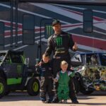 Donald Cerrone Instagram – When Racing is now a family thing!! We loaded up and headed to the races this weekend. @canamoffroad and thanks you @xlrtoyhaulers for building me a trailer to take all the toys !! @monsterenergy
Danger is 4 and Riot is 2 and both drive it’s amazing BMF Ranch