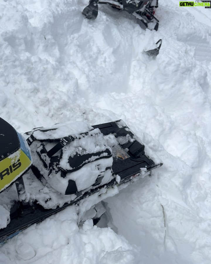 Donald Cerrone Instagram - So today the pass was closed because of crazy snow conditions. So the other wild ass people that followed us up we all decided we should ride together. What a shit show 😂😂😂 The boys at the @skidoo dealership @peakmotorsportscolorado had a hell of a day repairing and pulling sleds all day😂