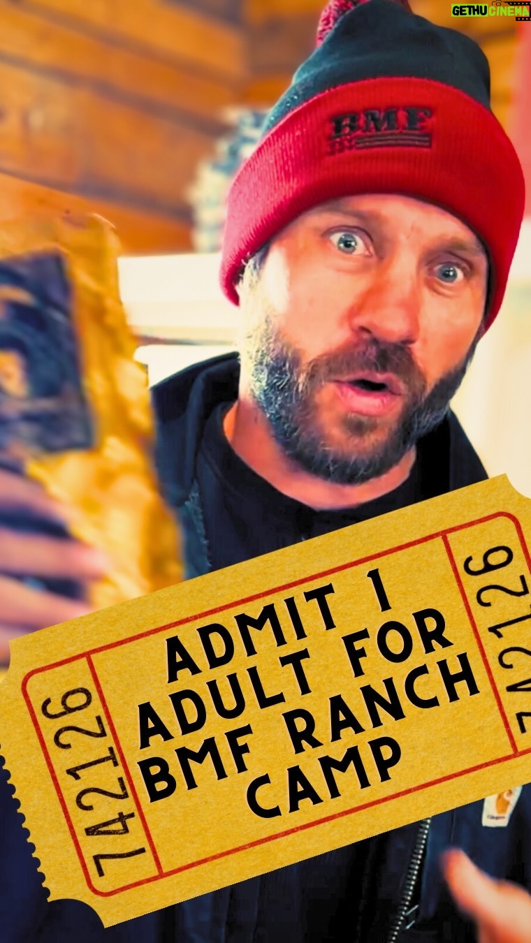 Donald Cerrone Instagram - It’s a golden ticket opportunity for all you adults wanting to come to the ranch! We’re finally making it happen with @allsupsstores and @yeswaystores 100% of the profits fund this years BMF Kids Camp. BMF Ranch