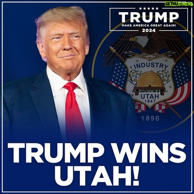 Donald Trump Instagram - THANK YOU, UTAH—MAGA! Utah