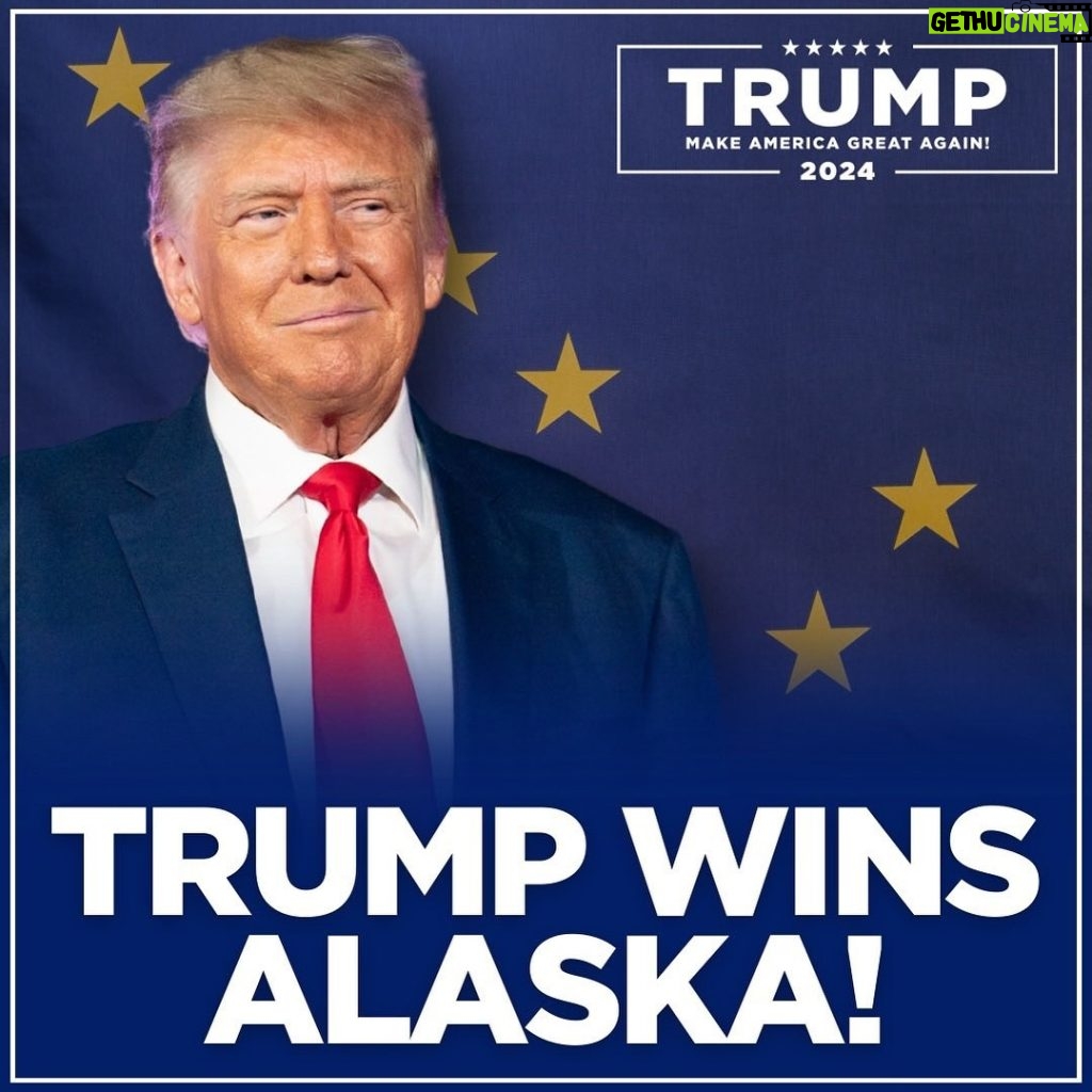 Donald Trump Instagram - THANK YOU, ALASKA—MAGA! Alaska