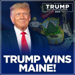 Donald Trump Instagram - THANK YOU, MAINE—MAGA! Maine