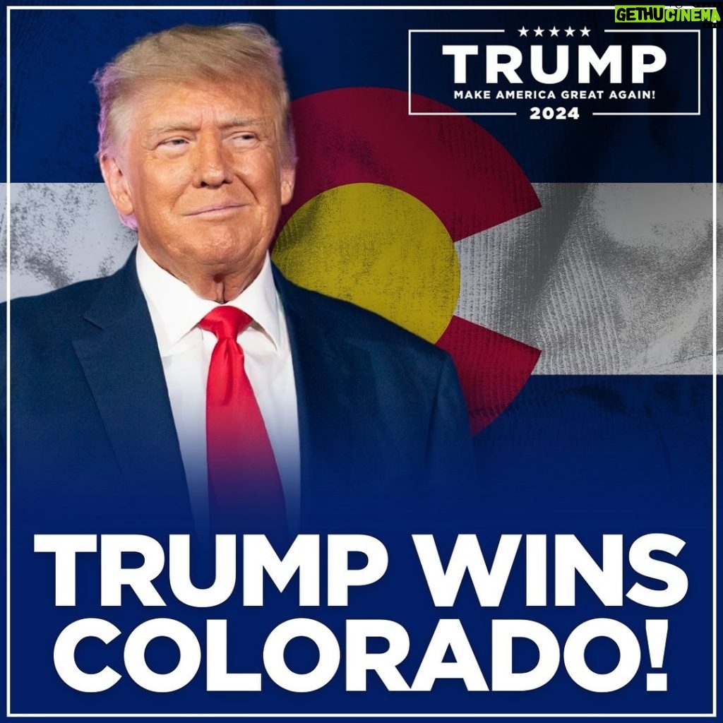 Donald Trump Instagram - THANK YOU, COLORADO—MAGA! Colorado