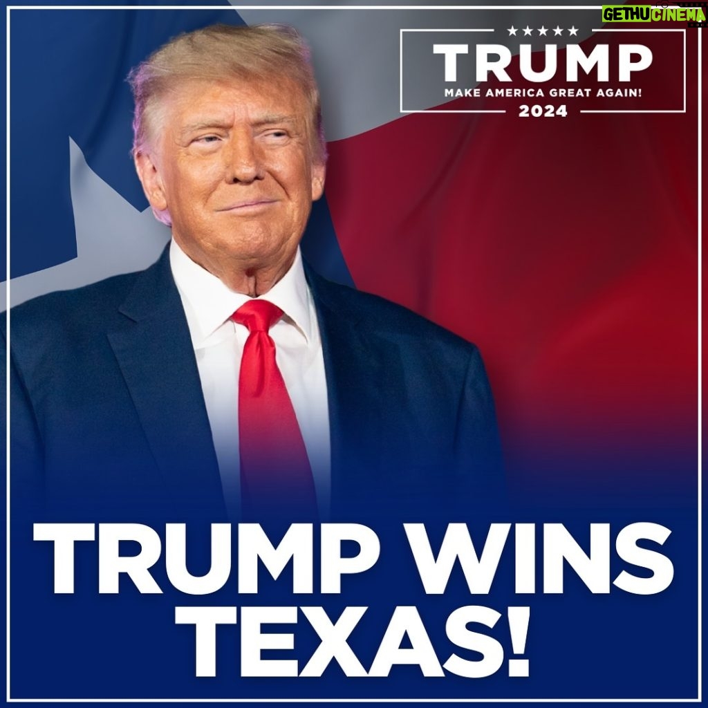 Donald Trump Instagram - THANK YOU, TEXAS—MAGA! Texas