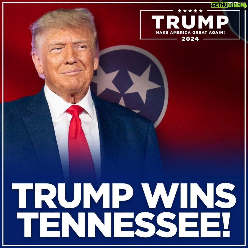 Donald Trump Instagram - THANK YOU, TENNESSEE—MAGA! Tennessee