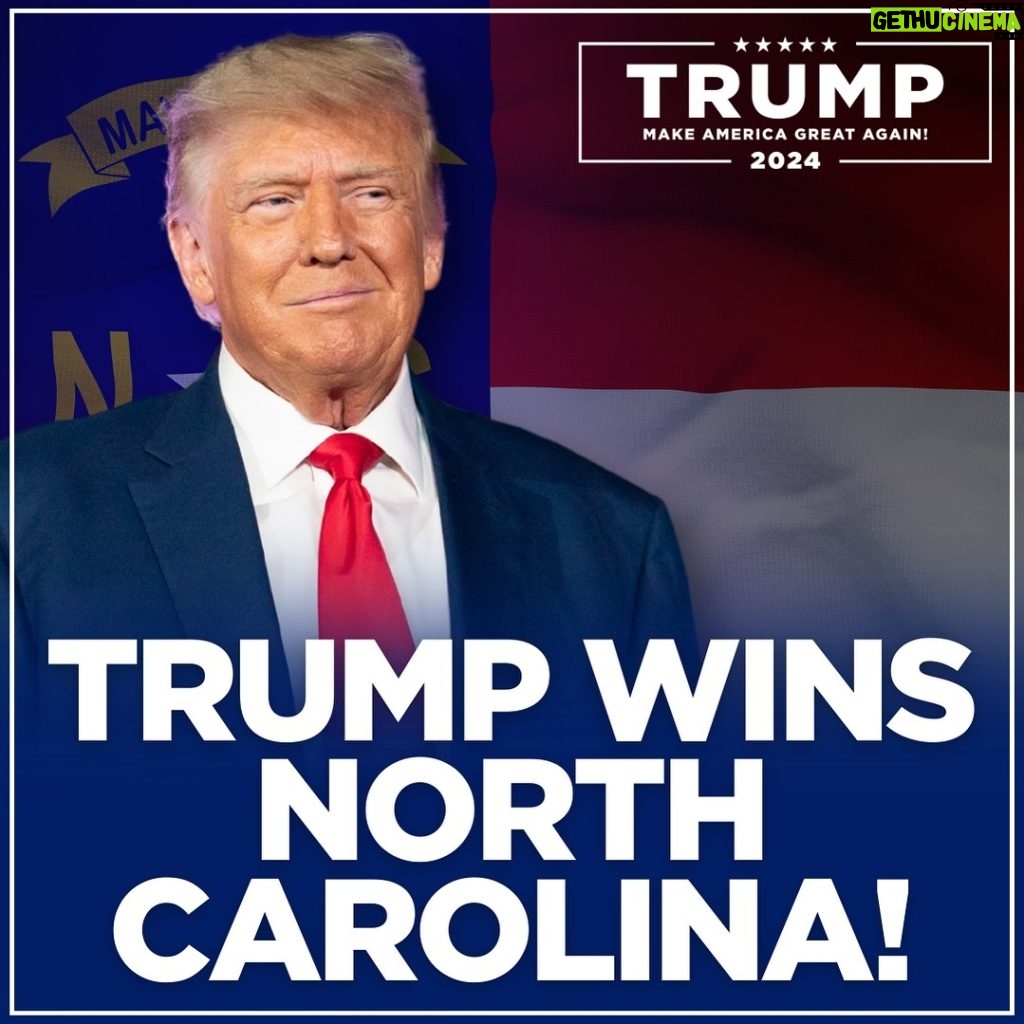 Donald Trump Instagram - THANK YOU, NORTH CAROLINA—MAGA! North Carolina