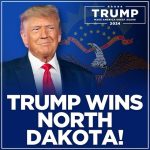 Donald Trump Instagram - THANK YOU, NORTH DAKOTA! #TRUMP2024 #MAGA North Dakota