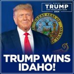 Donald Trump Instagram - THANK YOU, IDAHO—MAGA!!! Idaho