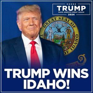 Donald Trump Instagram - THANK YOU, IDAHO—MAGA!!!
