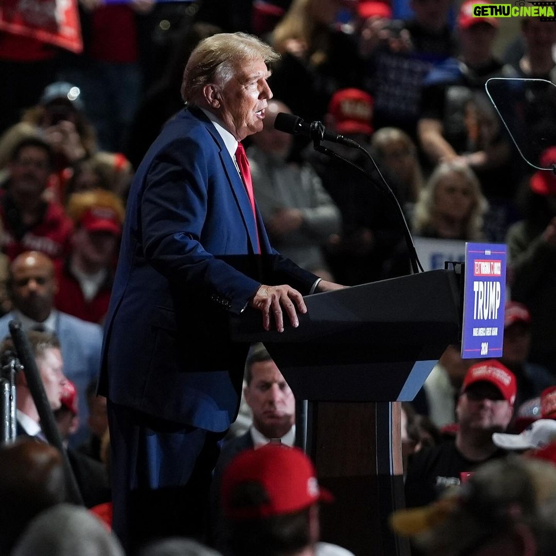 Donald Trump Instagram - THANK YOU—RICHMOND, VIRGINIA! MAKE AMERICA GREAT AGAIN!!! #TRUMP2024 Richmond, Virginia