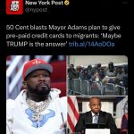 Donald Trump Jr. Instagram - It’s happening!!!! Let’s go!!!! @50cent @lilpump