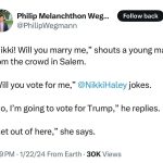 Donald Trump Jr. Instagram - LOL.