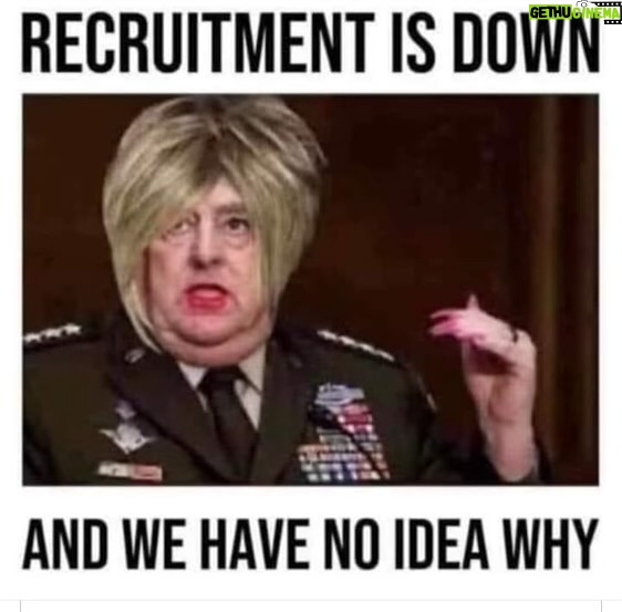 Donald Trump Jr. Instagram - I can’t imagine why military recruitment is down!!!!