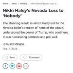 Donald Trump Jr. Instagram - Shot… Chaser… another chaser!!! LO fricken L Nikki Haley is a clown. 🤡