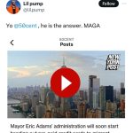 Donald Trump Jr. Instagram - It’s happening!!!! Let’s go!!!! @50cent @lilpump