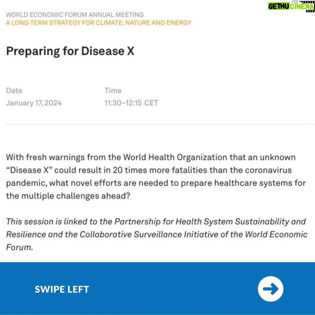 Donald Trump Jr. Instagram - I don’t trust the WEF clowns as far as I could throw them… They’re already talking about Disease X. Be prepared for whatever they throw you by checking out The Wellness Company, one of my triggered podcast’s newest sponsors!!!! Link In Bio.