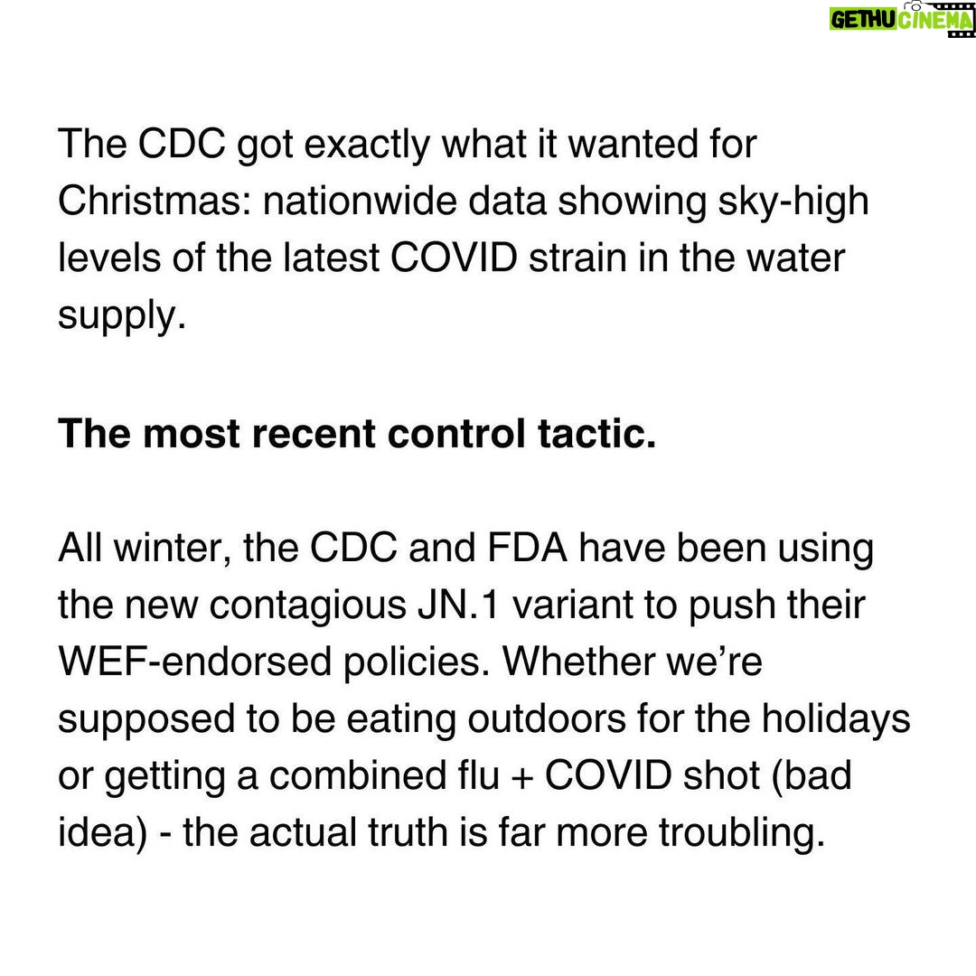 Donald Trump Jr. Instagram - Take control of your health click link in bio. Check out The Wellness Company one of the great sponsors of my Triggered Podcast and how they can help you and your family in a time of crisis.