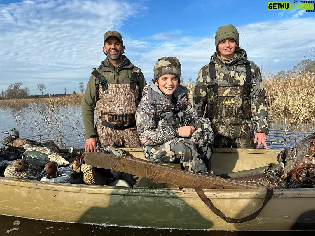 Donald Trump Jr. Instagram - Solid last morning in NC for the annual boys trip. Now we head to the rest of the fam for Christmas. God bless and I hope you all have an awesome Christmas and a very happy New Year.