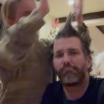 Donald Trump Jr. Instagram - Great weekend with the smurfs. Chloe was working on my newest hairstyle so I can complete my Blue Steel look once and for all. This was post about 2 dozen s’mores while watching the whole Predator series. I may need to cut out some of the sugar. LOL. Thoughts on the look??? @kimberlyguilfoyle