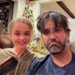 Donald Trump Jr. Instagram - Great weekend with the smurfs. Chloe was working on my newest hairstyle so I can complete my Blue Steel look once and for all. This was post about 2 dozen s’mores while watching the whole Predator series. I may need to cut out some of the sugar. LOL. Thoughts on the look??? @kimberlyguilfoyle